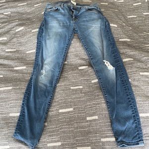 Hudson Krista Super Skinny Crop Jeans